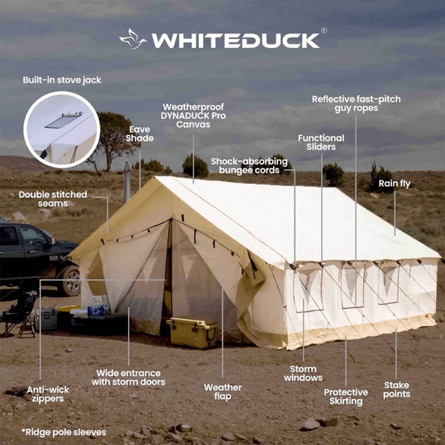 Alpha Wall Tent (16x24FT)