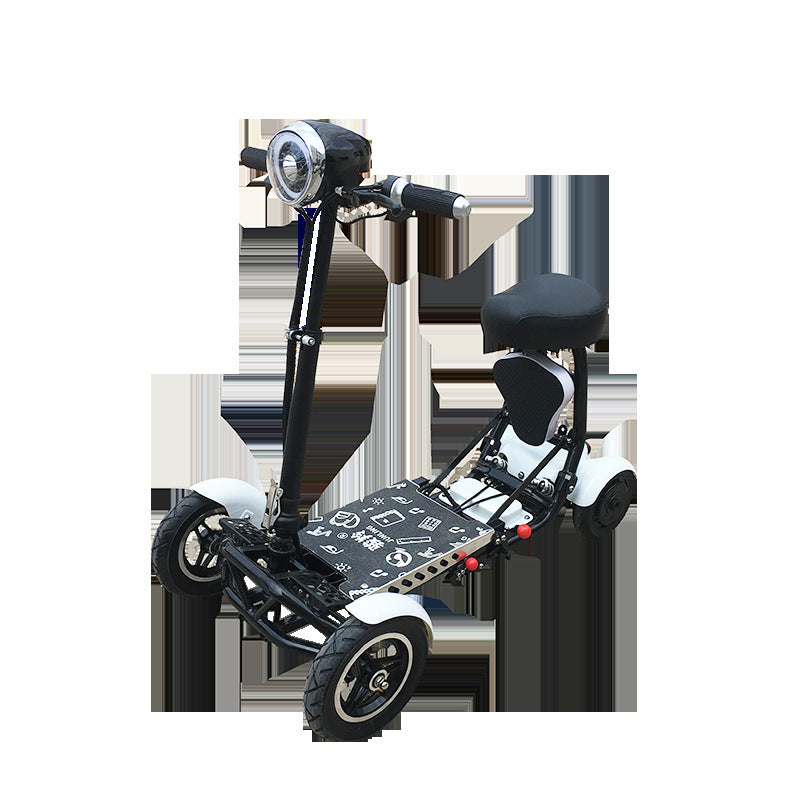 Cyungbok Folding 4-Wheel Electric Mobility Scooter