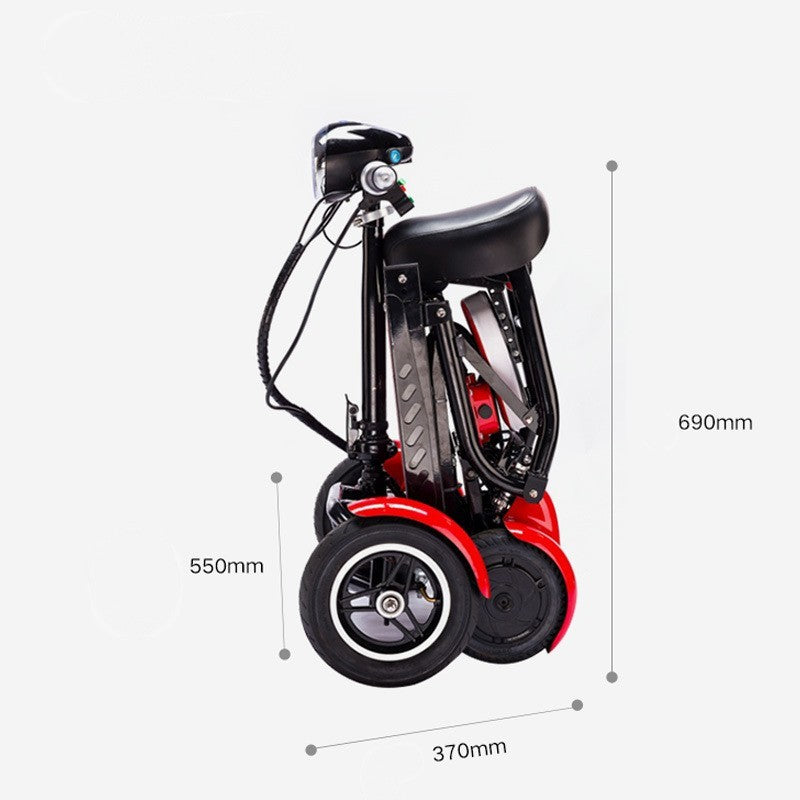 Cyungbok Folding 4-Wheel Electric Mobility Scooter