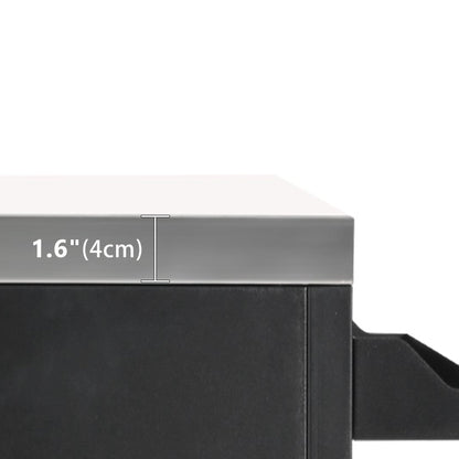 K&K 55.5" Outdoor Kitchen Island with Sink