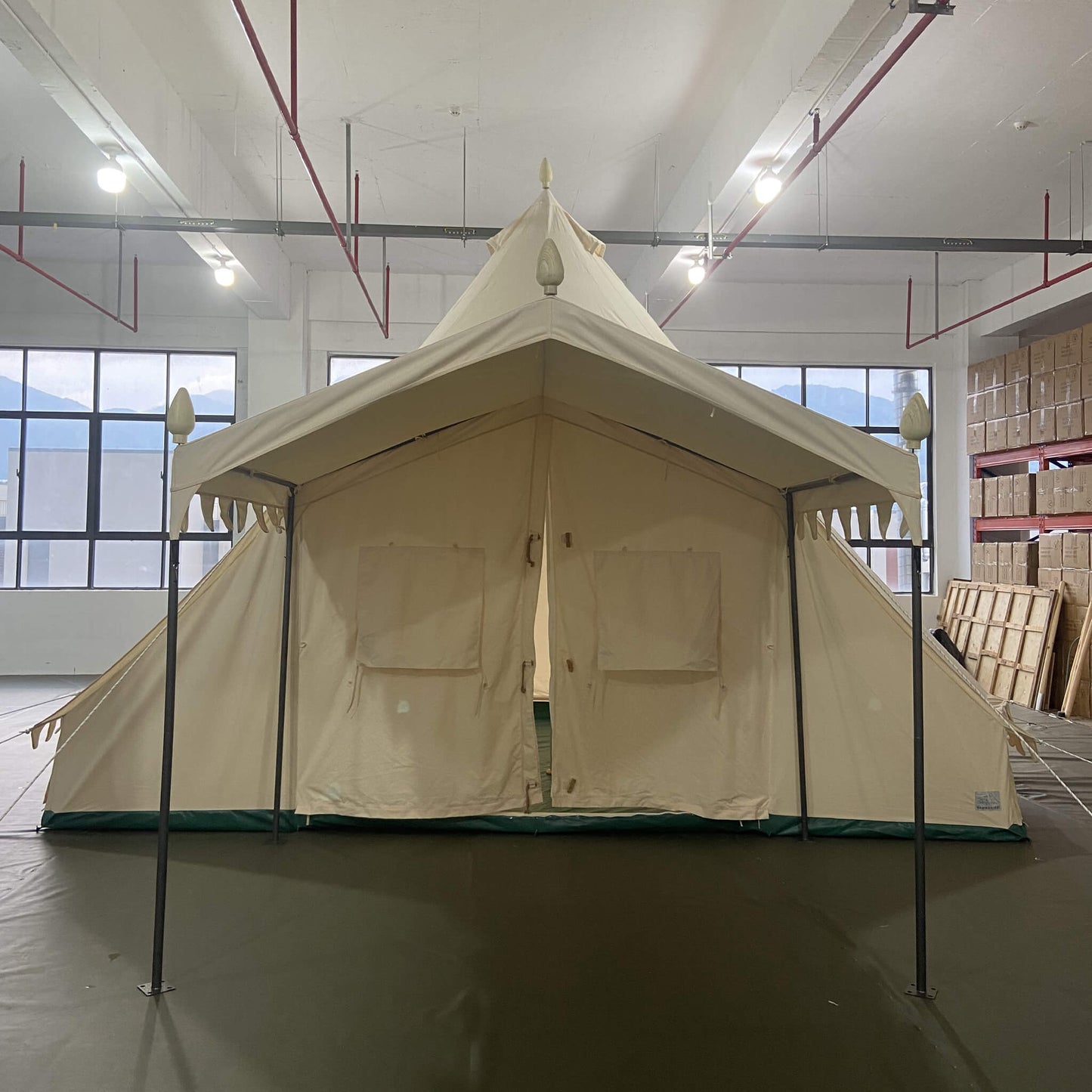 Heavy-Duty Bell Tent (13x19FT)