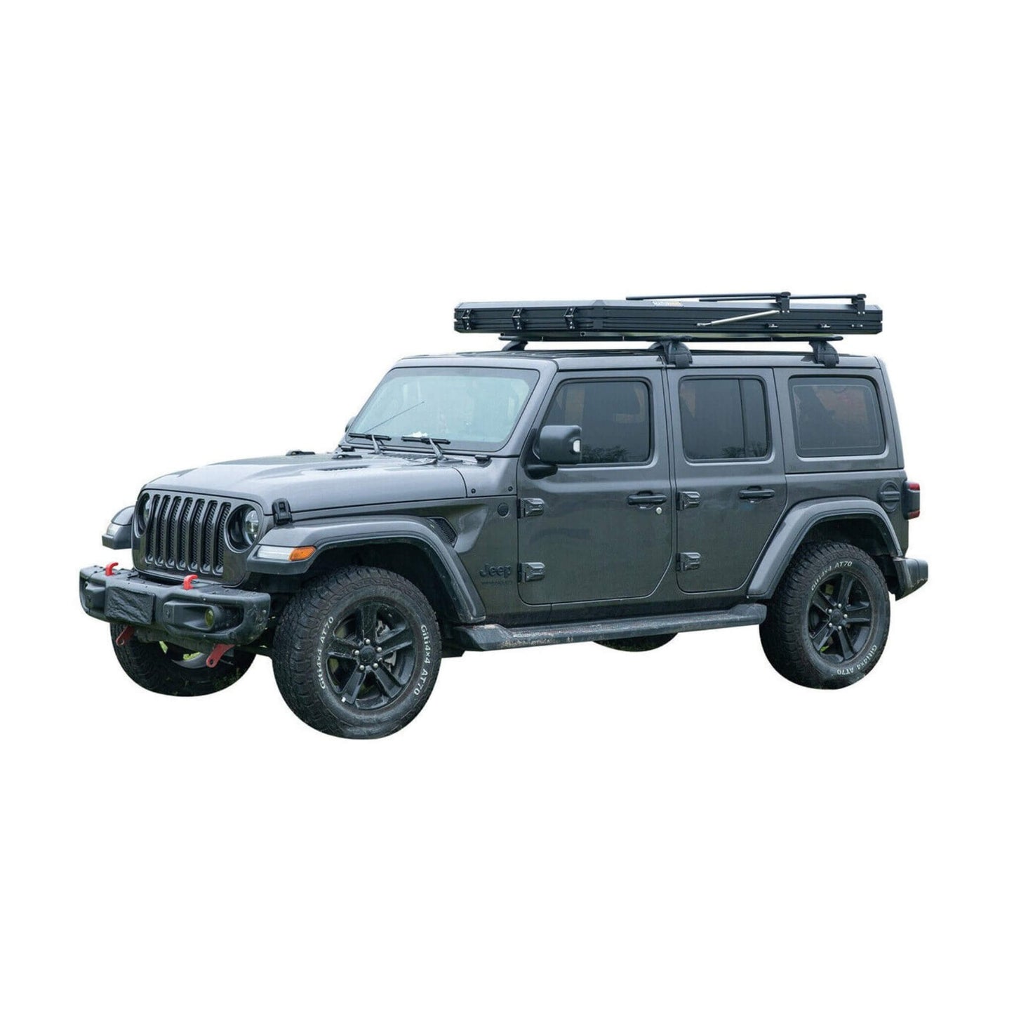 Large 2-3 Person Outdoor Waterproof Car SUV Rooftop Camping Hiking Tent, 83-Inch (SAK51867)