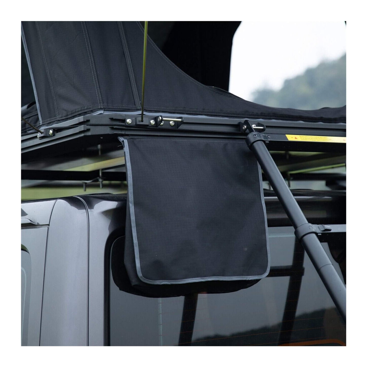 Large 2-3 Person Outdoor Waterproof Car SUV Rooftop Camping Hiking Tent, 83-Inch (SAK51867)