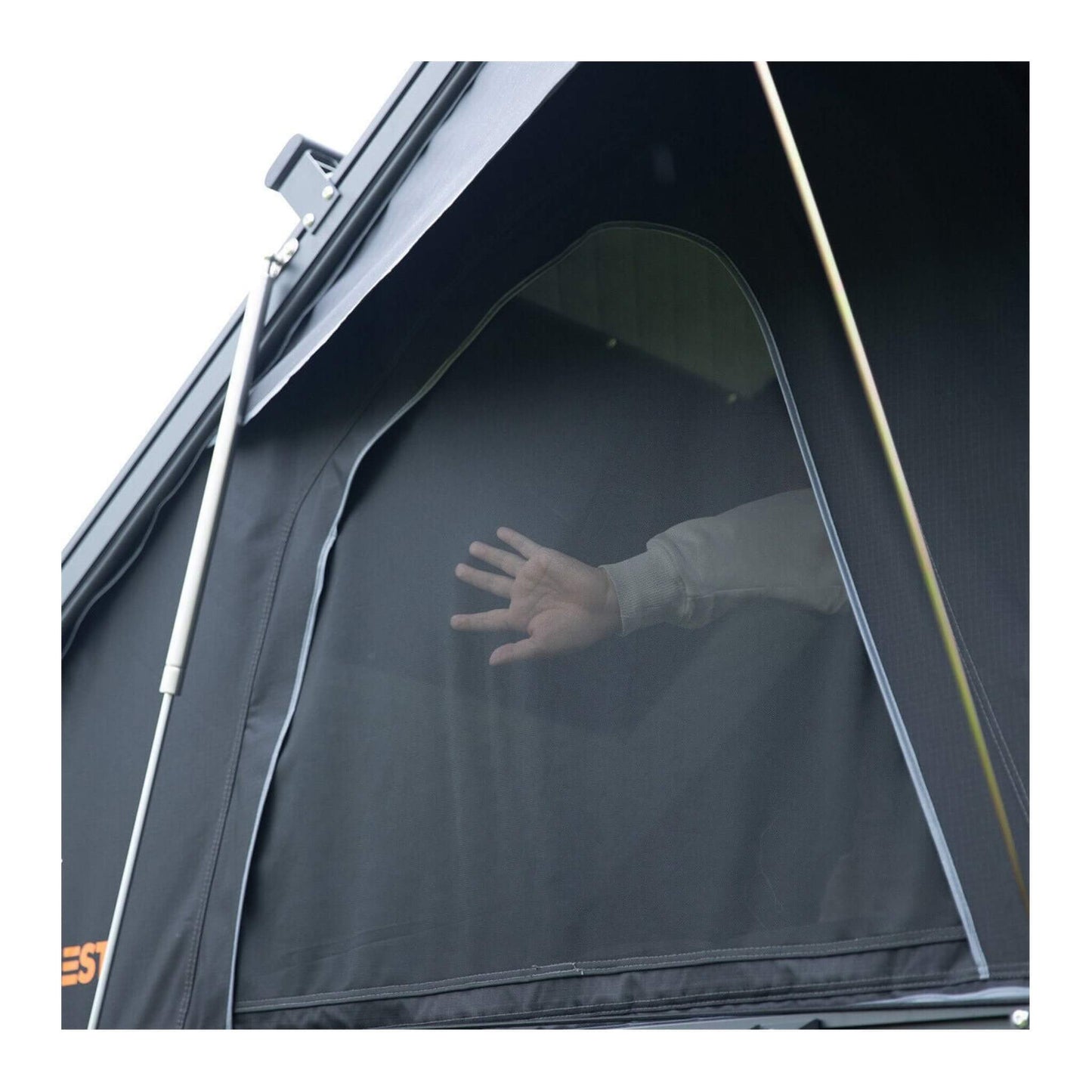 Large 2-3 Person Outdoor Waterproof Car SUV Rooftop Camping Hiking Tent, 83-Inch (SAK51867)