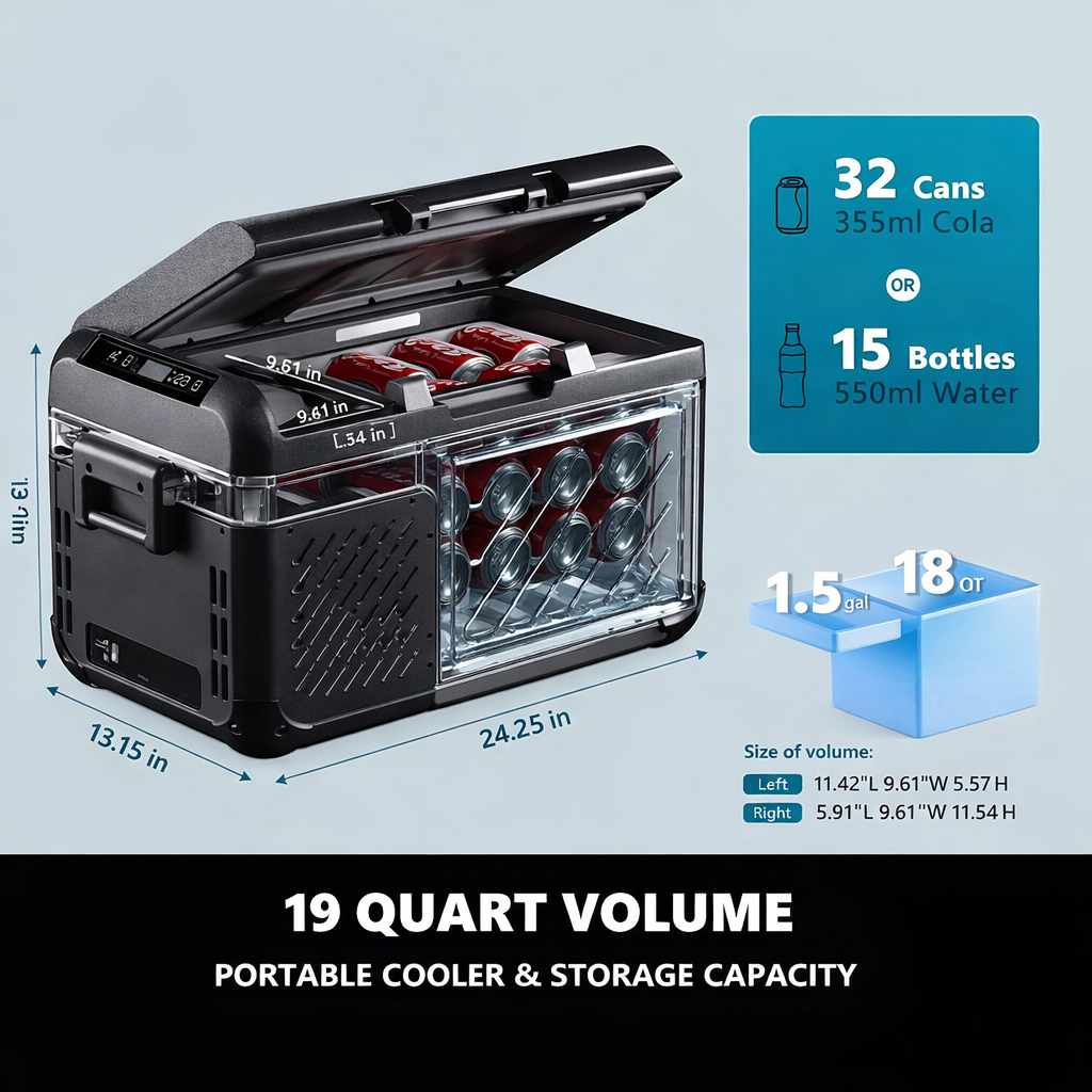 Heading: ArcticVault Nomad X75 Portable Freezer
