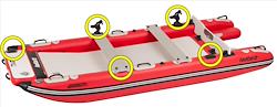 Catamaran Swivel Seat Canopy