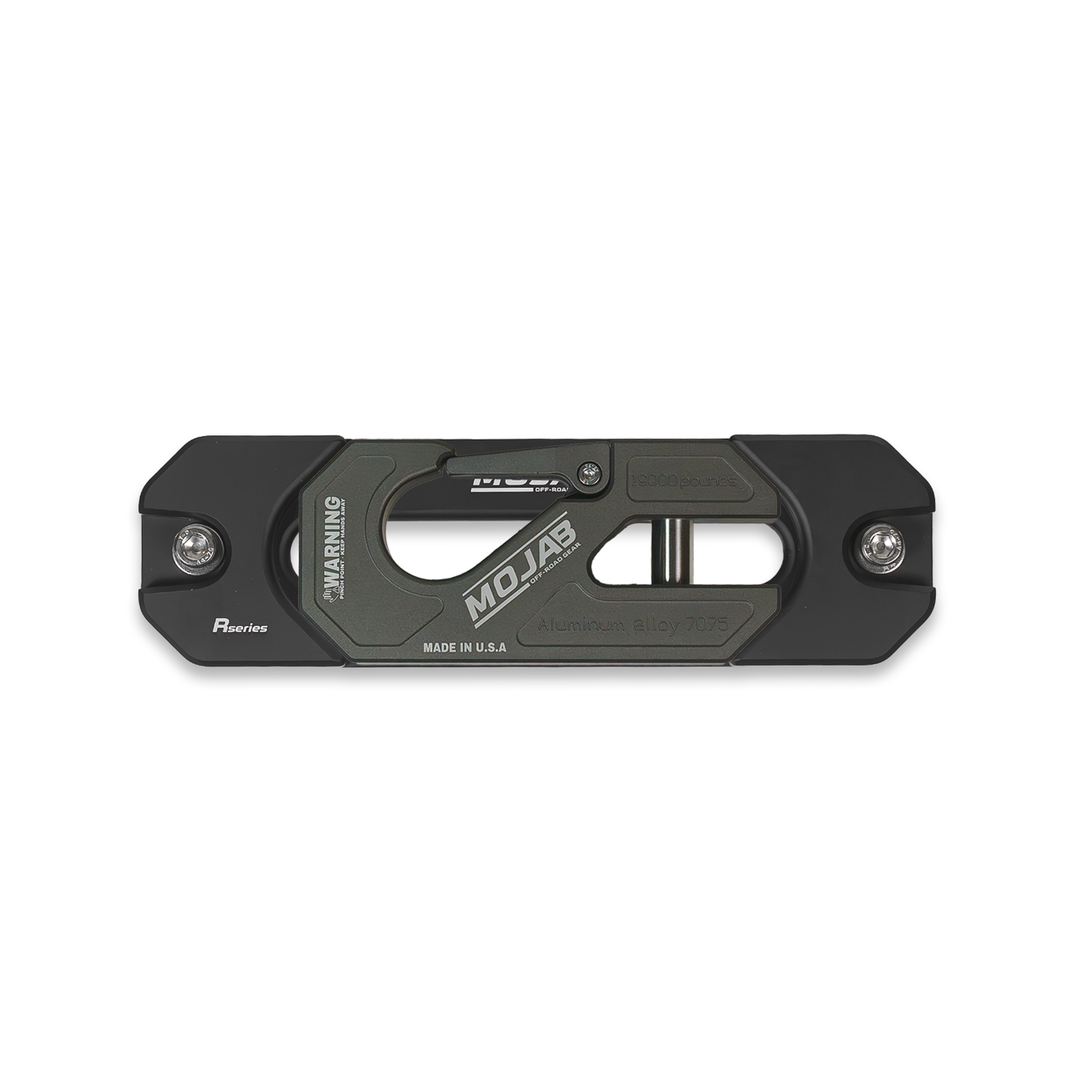 Aluminum Recessed Winch Shackle with Fairlead Kit