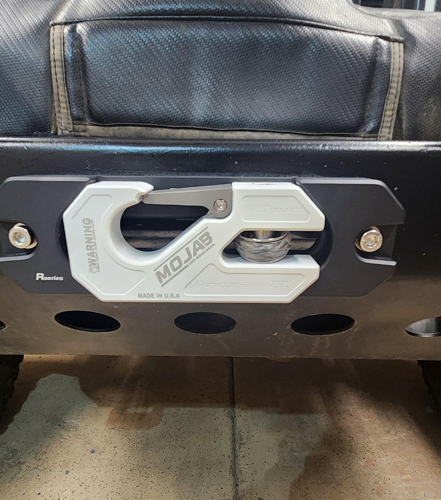 Aluminum Recessed Winch Shackle with Fairlead Kit