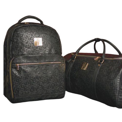 Monogram Leather 2 Bag Set