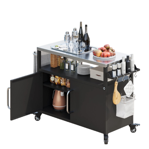 K&K 54.5" Stainless Steel Prep Station
