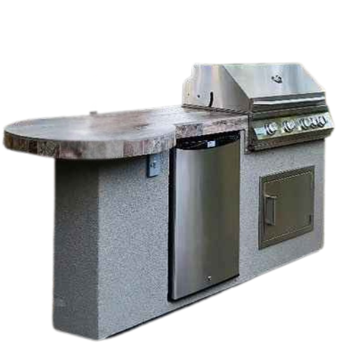 KoKoMo Maui 7'6" BBQ Island