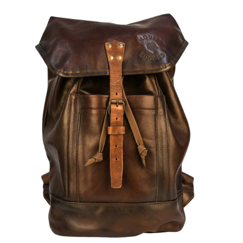 Bovine Leather Single Strap Backpack