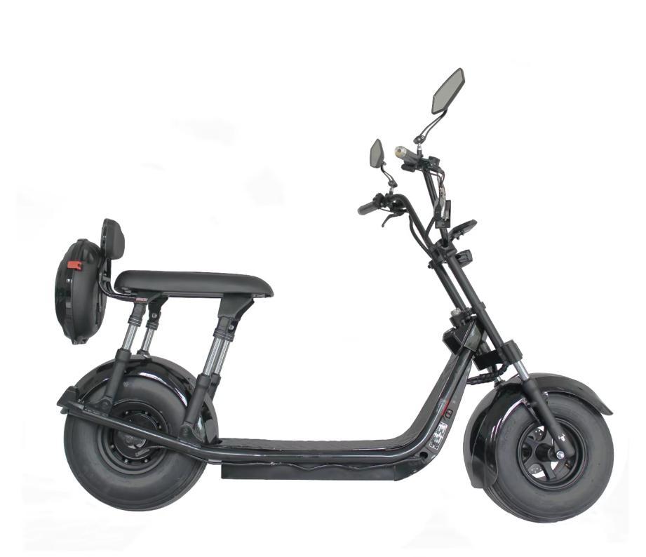 Warrior 2000W Fat Tire Electric Scooter (60V Lithium)