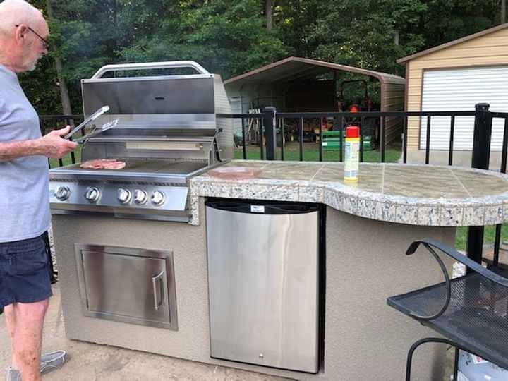 KoKoMo Maui 7'6" BBQ Island