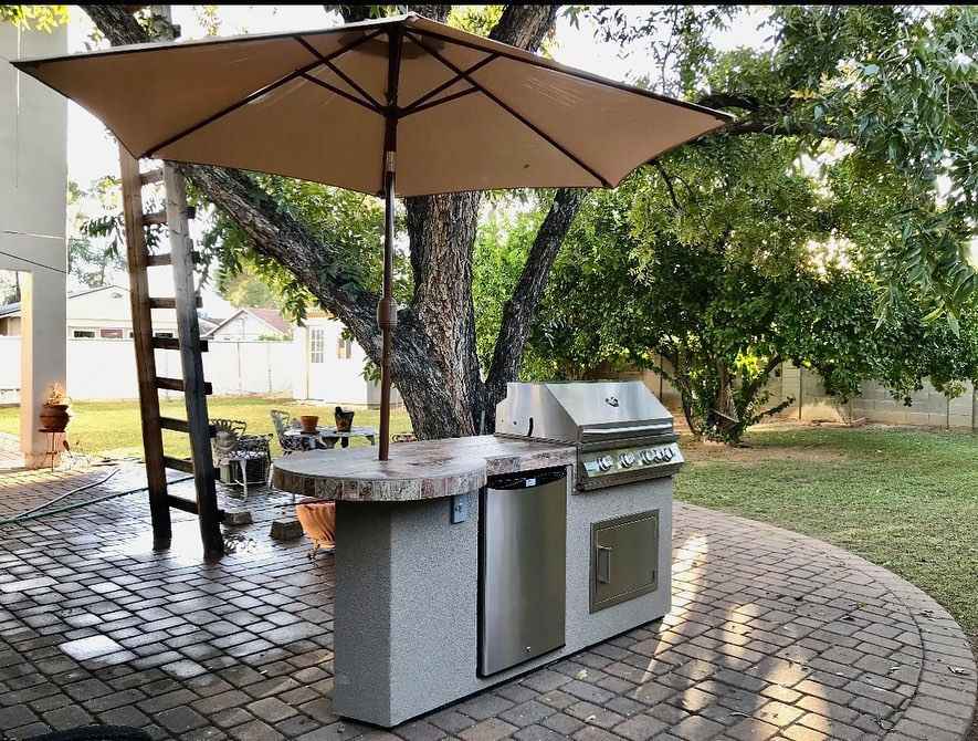 KoKoMo Maui 7'6" BBQ Island