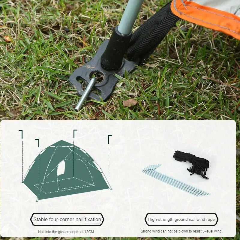 2-Person Quick-Open Pop-Up Tent
