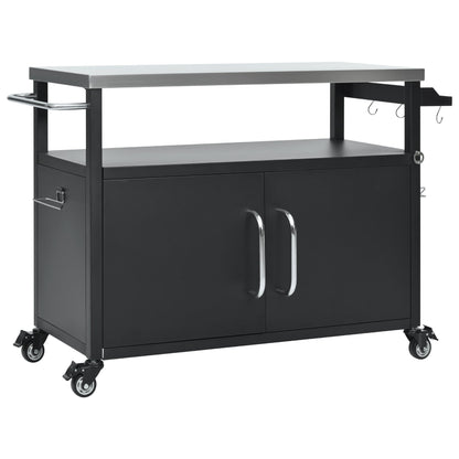 K&K 54.5" Stainless Steel Prep Station