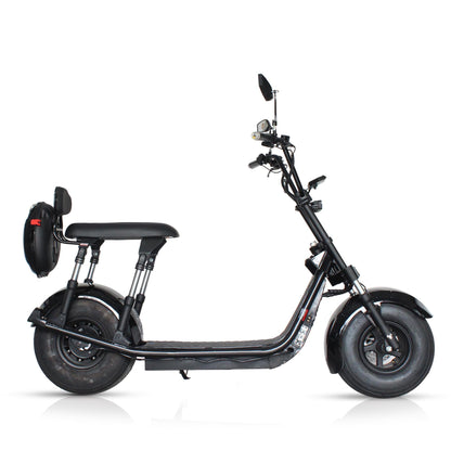 Warrior 2000W Fat Tire Electric Scooter (60V Lithium)