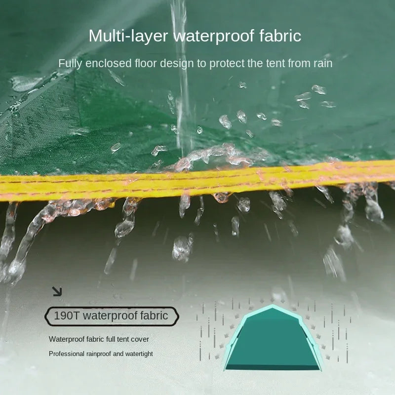 2-Person Quick-Open Pop-Up Tent