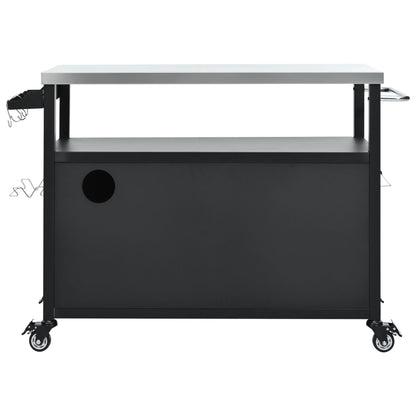 K&K 54.5" Stainless Steel Prep Station