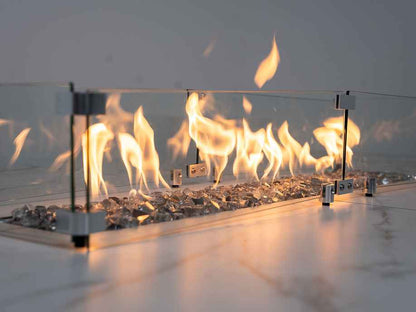 KoKoMo 7'6" x 9' Island with Fire Feature