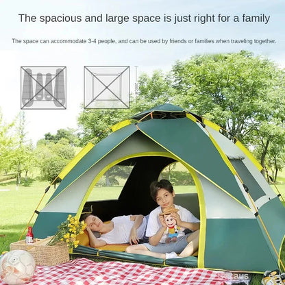 2-Person Quick-Open Pop-Up Tent