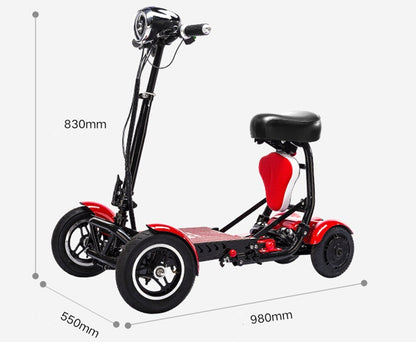 Cyungbok Folding 4-Wheel Electric Mobility Scooter