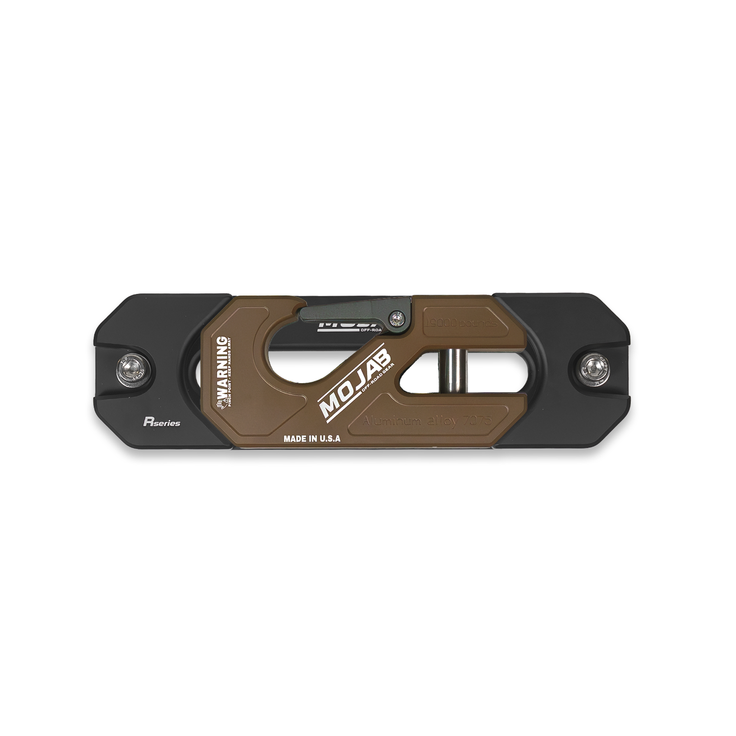Aluminum Recessed Winch Shackle with Fairlead Kit