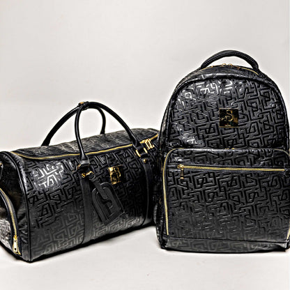 Monogram Leather 2 Bag Set
