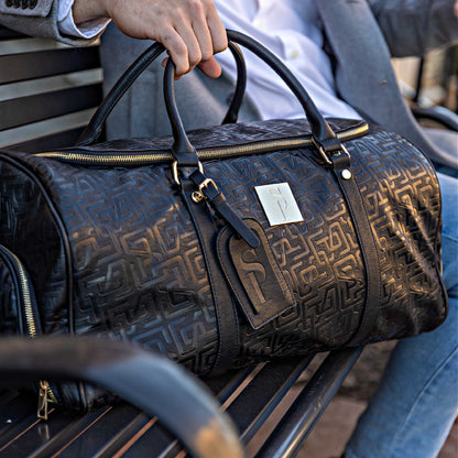Monogram Leather 2 Bag Set