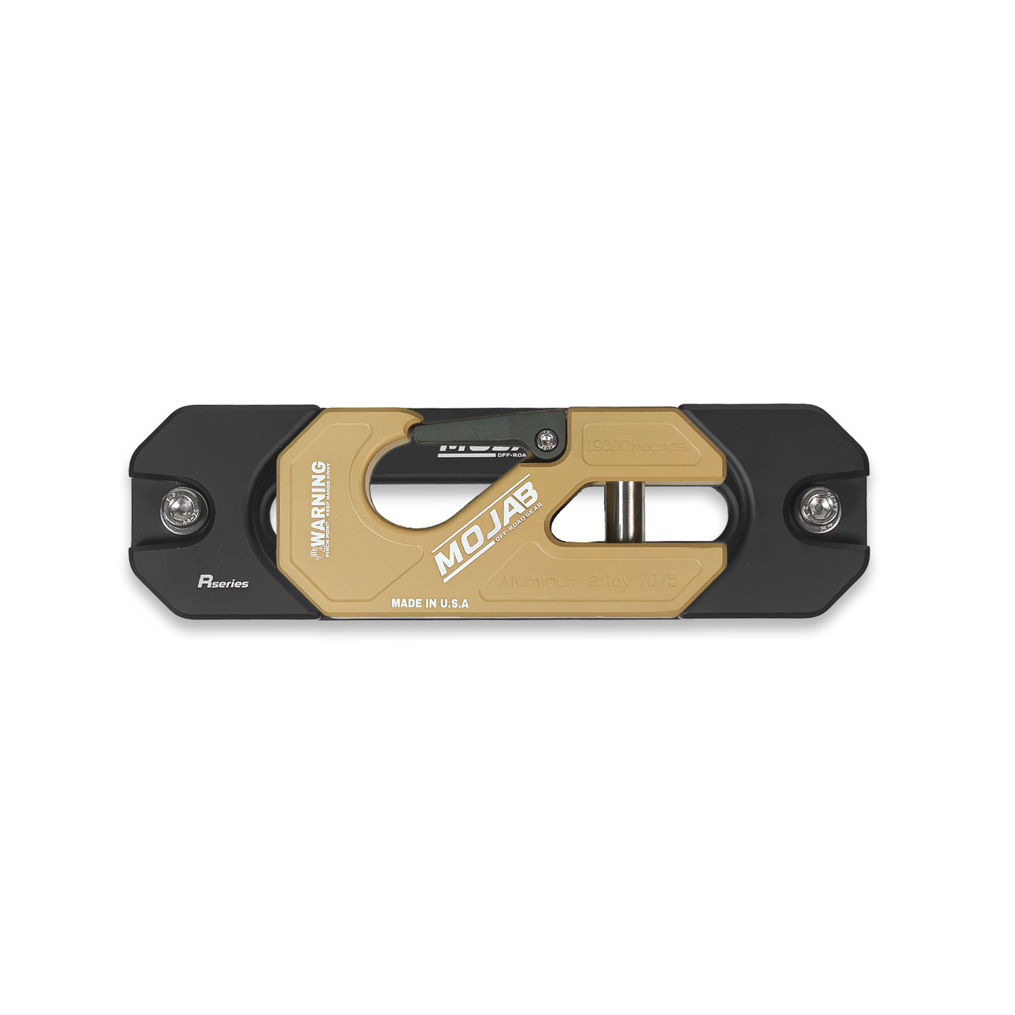 Aluminum Recessed Winch Shackle with Fairlead Kit