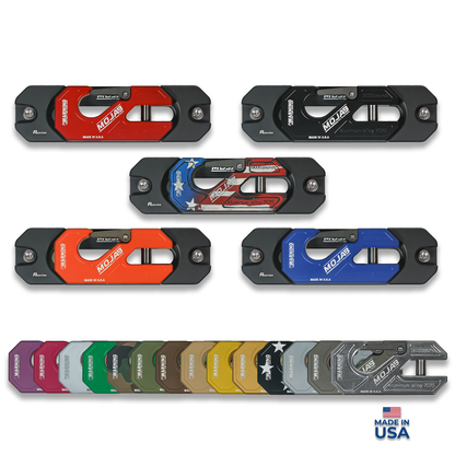 Aluminum Recessed Winch Shackle with Fairlead Kit