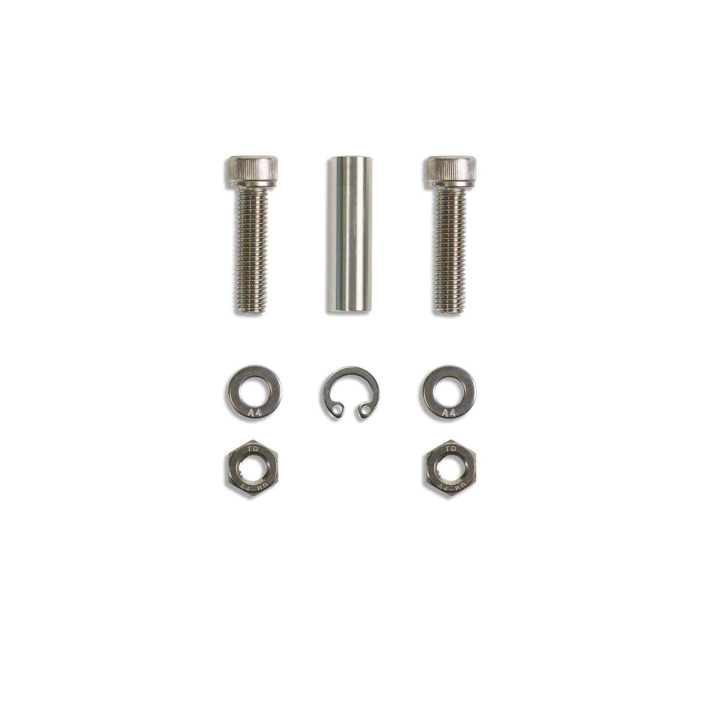 Aluminum Recessed Winch Shackle with Fairlead Kit