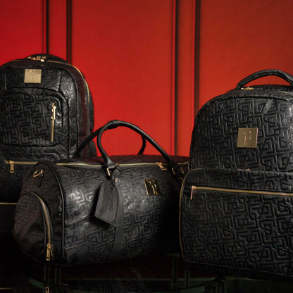 Monogram Leather 3 Bag Set