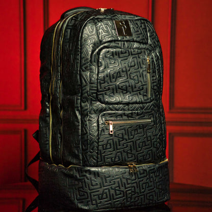 Monogram Leather Signature Bag Set