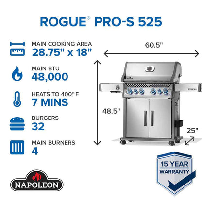 Napoleon Rogue® SE 525 with Infrared Burners