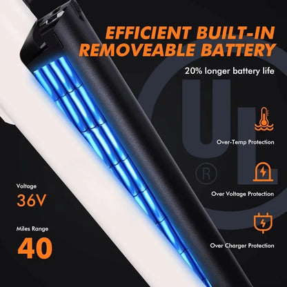eBike Boys 750W Motor E-Bike - Water Resistant, 7-Speed Performance