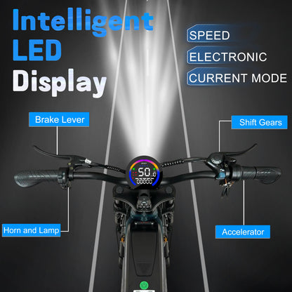 DEEPOWER S7 Off-Road Electric Bike