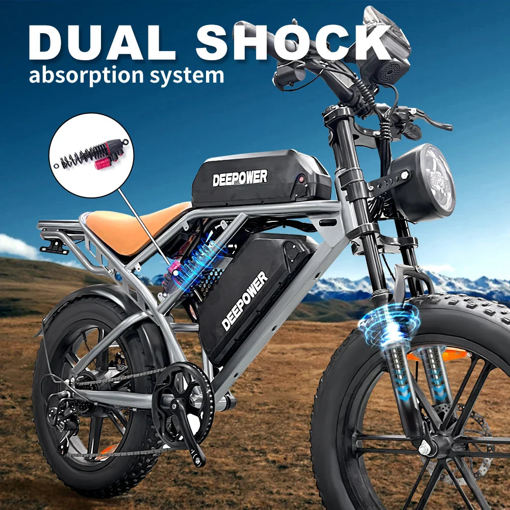 DEEPOWER S7 Off-Road Electric Bike