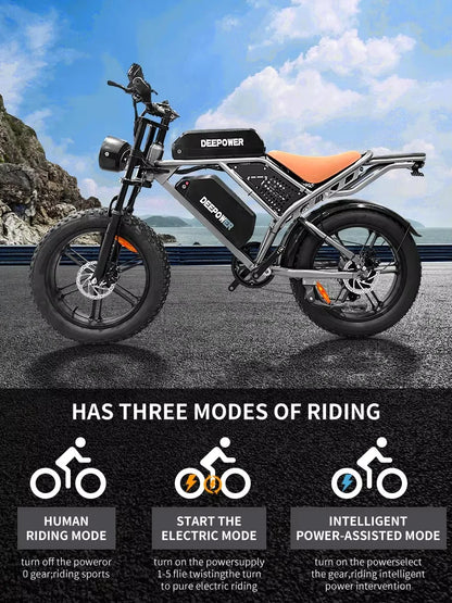 DEEPOWER S7 Off-Road Electric Bike