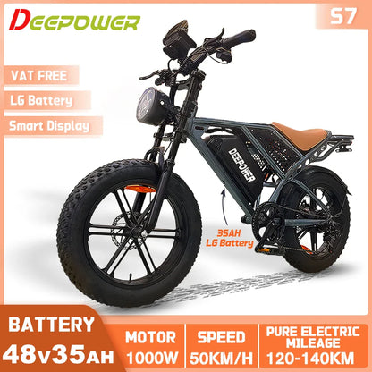 DEEPOWER S7 Off-Road Electric Bike