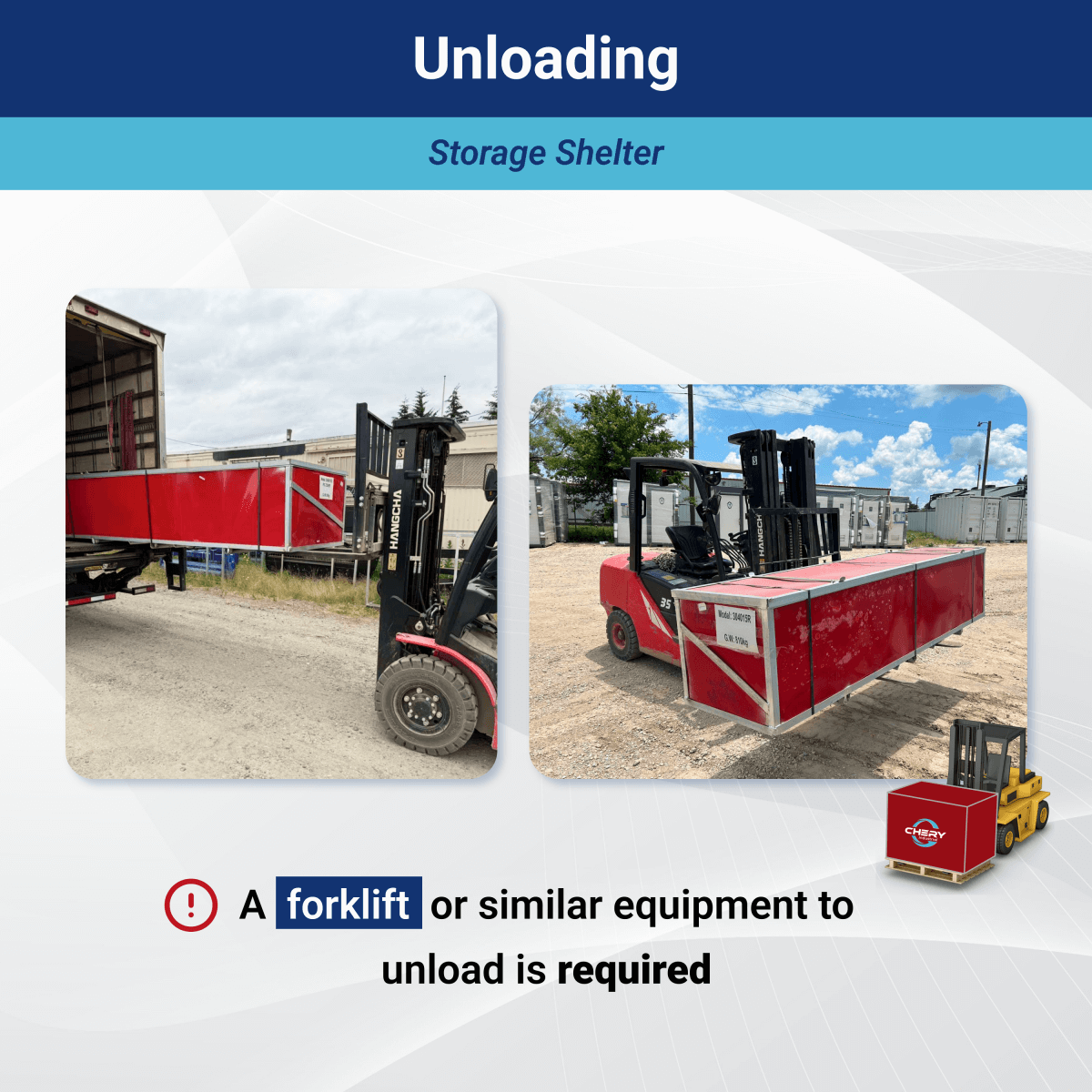 W50'xL80'xH23' Double Truss Storage Shelter
