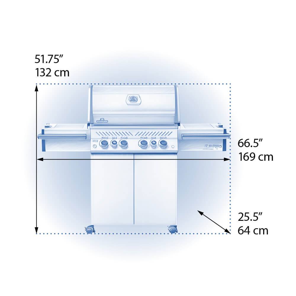 Napoleon Prestige PRO 500 with Infrared Burners
