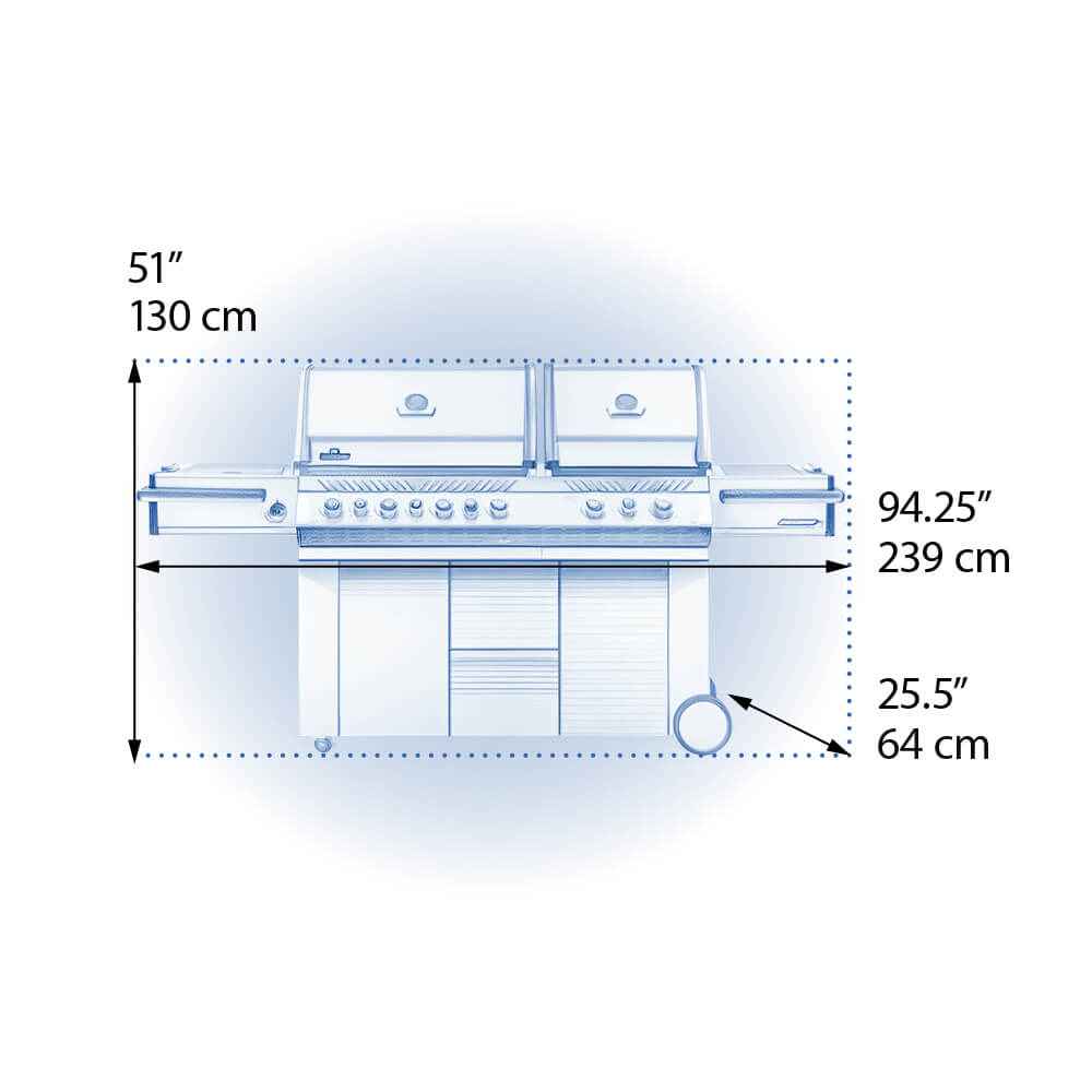 Napoleon Prestige PRO™ 825 with Power Side Burner