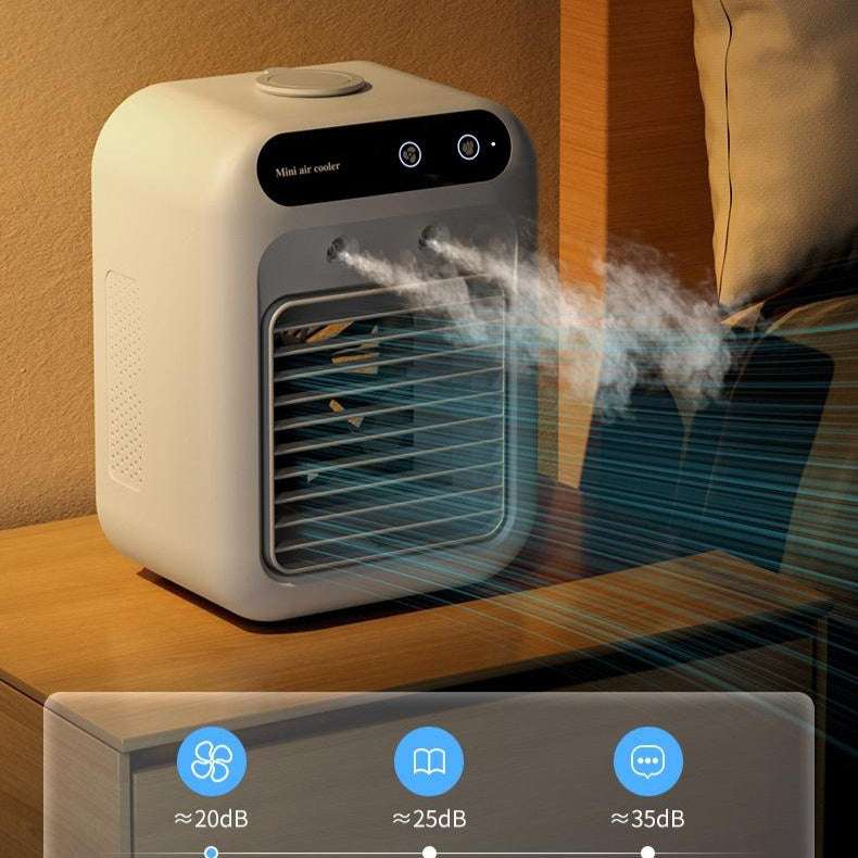 3-in-1 Portable Evaporative Air Cooler & Desktop Fan