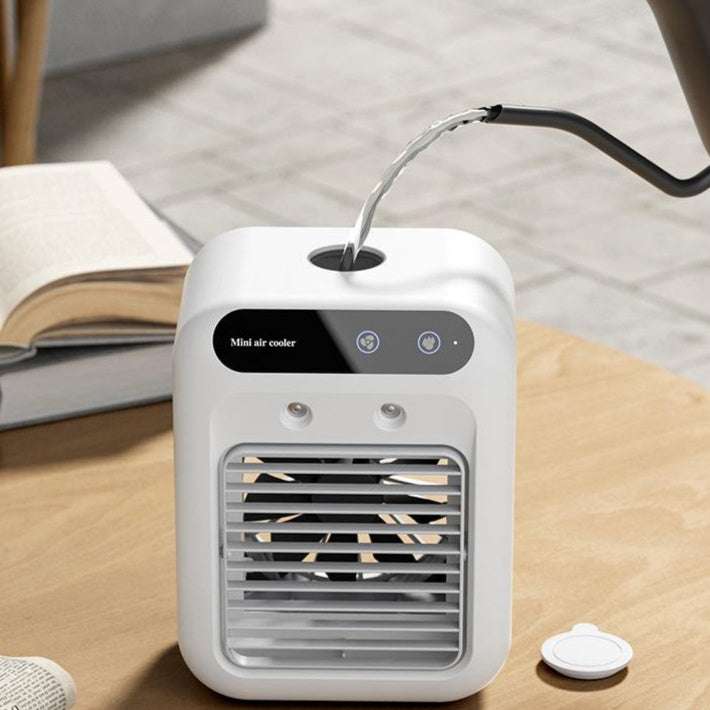 3-in-1 Portable Evaporative Air Cooler & Desktop Fan