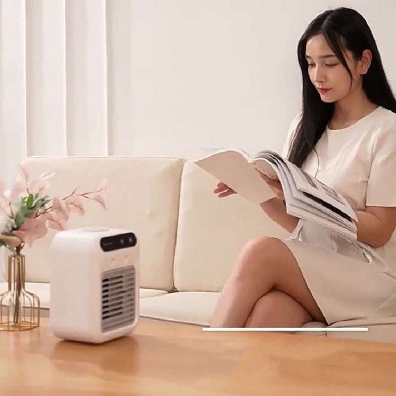 3-in-1 Portable Evaporative Air Cooler & Desktop Fan
