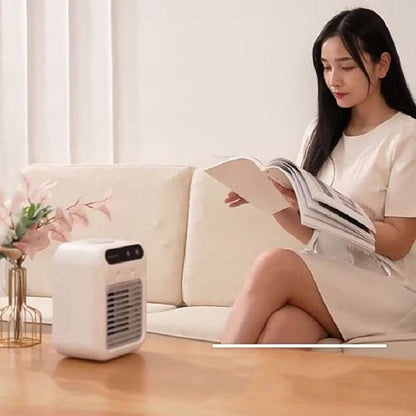 3-in-1 Portable Evaporative Air Cooler & Desktop Fan