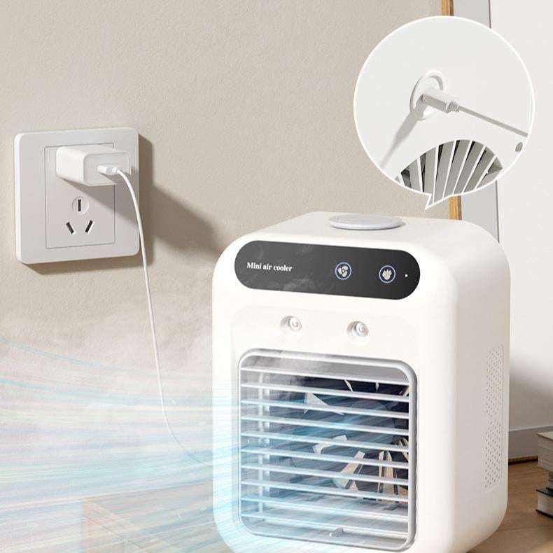 3-in-1 Portable Evaporative Air Cooler & Desktop Fan