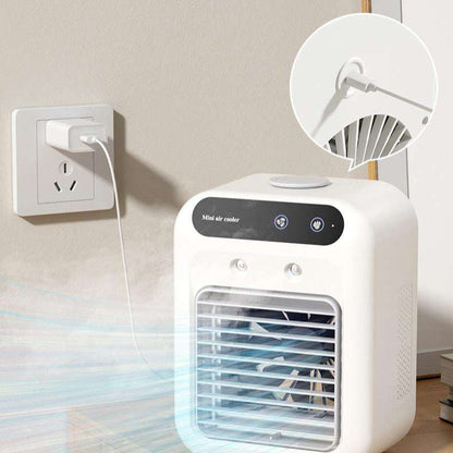 3-in-1 Portable Evaporative Air Cooler & Desktop Fan
